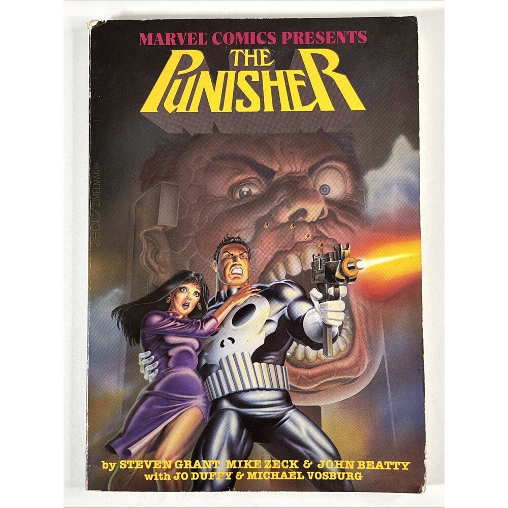 Marvel Comics Presents The Punisher (1988) Graphic Novel Paperback Book